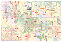 Coachella Valley Wall Map