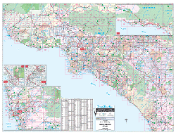 Southern California Wall Map