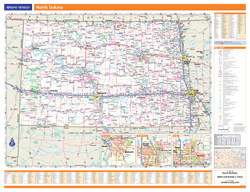 north-dakota by Rand McNally