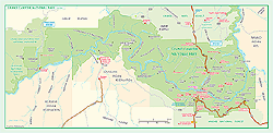 Grand Canyon National Park Wall Map GeoNova