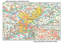 Philadelphia City Map