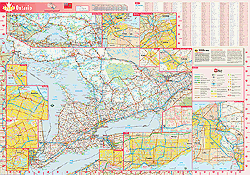 Ontario Province Wall Map GeoNova