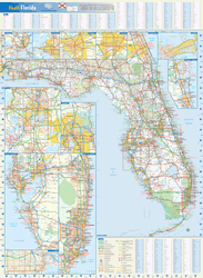 Florida Wall Map