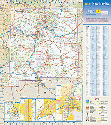 New Mexico Wall Map GeoNova