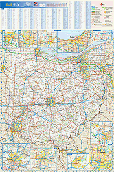 Ohio Wall Map GeoNova