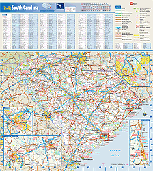 South Carolina Wall Maps by GeoNova