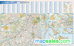 Virginia Wall Maps by GeoNova