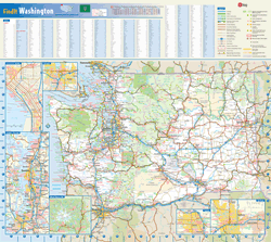 Washington Wall Map