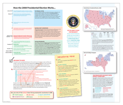 2008 Presidential Election Wall Map GeoNova