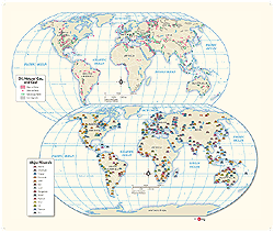 World Resources Wall Map GeoNova