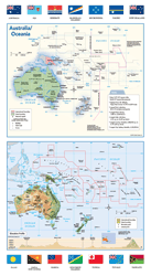 Australia Flags Wall Map