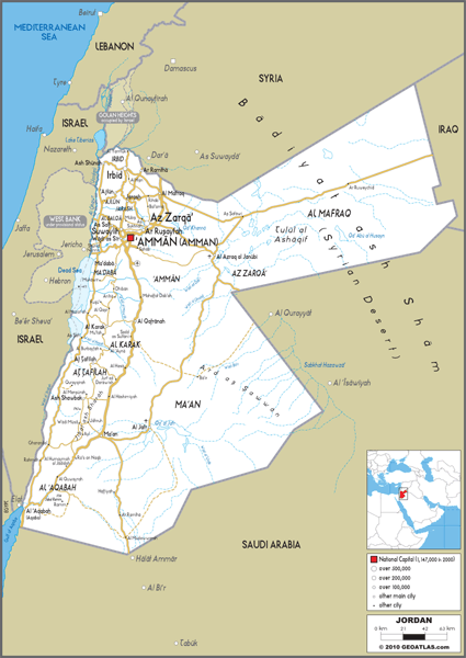 Jordan Road Wall Map