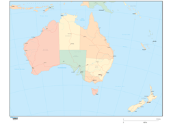 australia-1430 by Map Resources