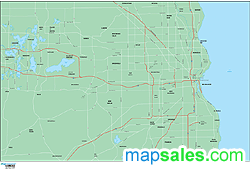 milwaukee_area-1626 by Map Resources