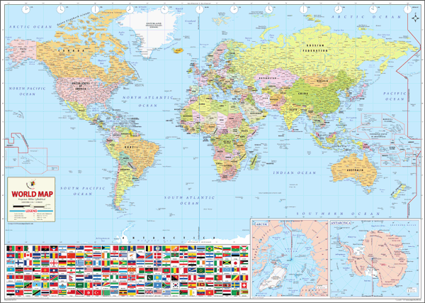 World Wall Map