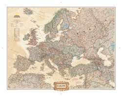 Europe Executive Wall Map