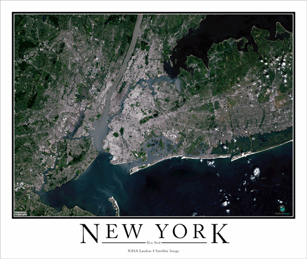 New York City Wall Map