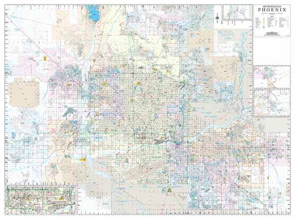 World Of Maps Phoenix Phoenix Metropolitan Wall Map By Wide World Of Maps - Mapsales World Of Maps Phoenix Phoenix Metropolitan Wall Map By Wide World Of Maps - Mapsales