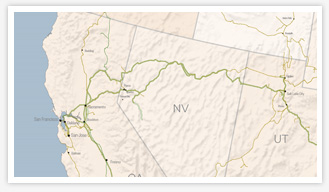 Plan Freight Shipping with MarketMAPS' USA Railroad Map